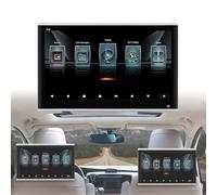 Car Headrest Video Player, 11.6-inch Touch Screen, 1+32GB, Support 4K, WiFi, HDMI Input, FM, USB, Music Video Player, Car Rear Seat TV, Children's Entertainment,2pcs