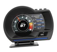 Car Heads Up Display Auto Brightness Speed Alert Systems Multifunction HUD Dashboard Instrument HUD Display