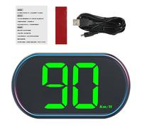 Car Heads Up Display - Digital Windshield Speedometer, Smart Driving Projector | 3.2-Inch LED Display, Plug and Play HUD Unit, Real-Time Speed Tracking, Portable Dashboard Device for Cars and SUVs