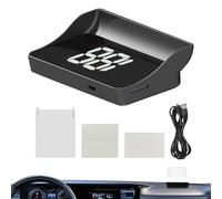 Car Heads Up Display,HUD Display Car Windshield | Digital Automotive HUD for Traffic Congestion Drivers Daily Commuting Highway Driving City Navigation Road Trips Travel Vacation Sedans Trucks