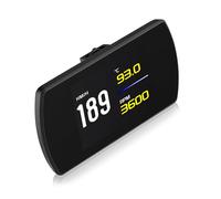 Car Headup Display Speed Clock Windshield Projector Overspeed Speedometer Alarm Fatigue Driving Reminder Diagnostic Tool Head Up Display Digital Windshield Speed Clock Drive Time Overspeed Warning Hud