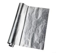 Car Heat Shield Insulation Mat - 12 X 24 Inch (30 x 60 cm) Aluminum-coated E-glass Fabric for Engine Bay Exhaust Hood Interior Protection - Heat Resistant up for 700°c