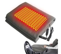 Car Heated Blanket - Brushed Fleece 100x70cm | Heated Car Blanket | 12-Volt Heating Blankets with Quick Warming Action for Winter Travel, Road Trips, Camping, and Daily Use