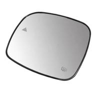 Car Heated Mirror Glass Compatible With RAM C/V 2012 2013 2014 2015 Heated Rearview Mirror Blind Spot Warning Glass 68060205AB 68060201AB Left Right(1 Left blind spot)