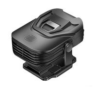 Car Heater, 12V 150W Portable Defroster and Defogger for Windshield, ABS Material with Quick Heating for Cars and Off-Road Vehicles(Black Silver)