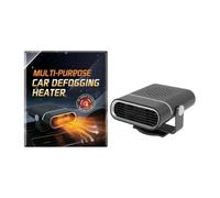 Car Heater, 360 Degree Defrost Fan, Compact Windshield Heating Unit, ABS Portable Car Warmer, Electric Auto Air Circulation Heater, Truck RV Camping Tent Garage Winter Use