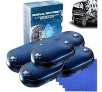 Car Heater,De Icer Spray for Car,Deicer Car Windscreen Spray,Anti Freeze Electromagnetic Car Snow Removal Device,USB Rechargeable Portable Anti Freeze Device,Car Defroster,Deicer for Winter (5PC)