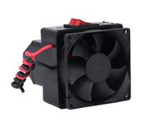 Car Heater, Defroster, 12V 300W Double Switch Temperature Adjustable Portable Windshield Heater, Quiet Fan, Overheat, Easy Installation, All 12V Vehicles, Suitable for