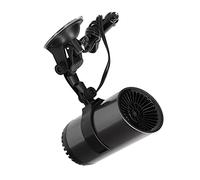 Car Heater Defroster, Portable Car Fan Car Heater 2 in 1 Fan 150W 12VDC Defogger Plug and Play with 360° Rotary Holder Suction Cup for Windshield
