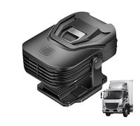 Car Heater Fan, Portable 12 V Space Heater, Fast Heating Defogger, Windshield Heater Fan, Ideal For Windshield And Interior Heating, Perfect For Cold Weather Driving, Black/1 Piece