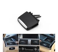 Car Heater Outlet Car Front Rear Air Conditioning AC Vent Grille Slider Tab Clip Repair Kit For BMW X5 X6 E70 E71 64229220101 Dashboard Air Vent Grille(Front 1PC)