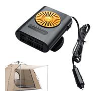 Car Heater Portable | 12V Car Heating and Cooling Fan - Portable Heating and Cooling Fan for Sedans Vehicles Trucks Winter Camping, Auto Window Demister