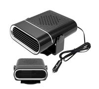 Car Heater - Portable Car Heater | Van Heater Fan - Adjustable Hot and Cold Wind Modes, Reliable Materials and a Self-Adhesive Design, 12V/24V Universal, for De-Icing, Fogging