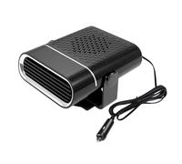 Car Heater - Portable Car Heater | Van Heater Fan - Adjustable Hot and Cold Wind Modes, Reliable Materials and a Self-Adhesive Design, 12V/24V Universal, for De-Icing, Fogging