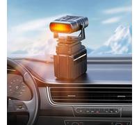 Car Heater - RV Space Portable Heater, Fast Heating Window Defogger, Compact Electric Warm Air Blower, Adjustable Temperature Auto Accessory | Mini 12V Fan | for Truck Van SUV Sedan Camping Office