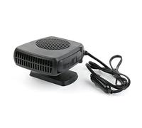 Car Heating Fan Universal Portable Plug and Play 12V Windshield Defroster for Most Vehicles Quick Defrost and Defog Clear View Low Noise ABS Black 13x11x7.5cm for Winter Driving