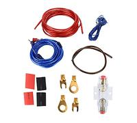 Car High Power Harness Set Car Audio Modification Power Cable Complete Set Audio Lithium ion Modification Special 300A High Current 4AWG Pure Oxygen Copper Wire