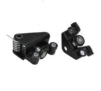 car hinge wheel Compatible With TRAFIC YOM 2001 2002 2003 2004 2005 2006 2007 2008 2009 2010 Sliding Door Roller Assembly 7700312372 7700312012(Pair)