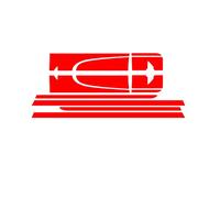 Car Hood Engine Cover Vinyl Trunk Rear Body Kit Decal Side Stripe Skirt Sticker,Fit for MINI Cooper Countryman R60 JCW (red)