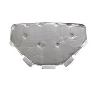 Car Hood Insulation Pad for BMW 3 Series G20 G28 325li 2020 2021 Front Engine Hood Insulation Cotton Pad Soundproof Mat(Silver)