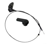 Car Hood Latch Lock Release Control Cable, Compatible With For Ford For Focus For C-Max Models From 2012 To 2017, CV6Z16916A