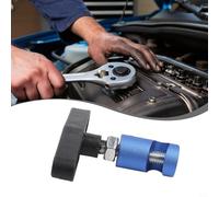 Car Hood Lift Rod Support Clamp, Aluminium Alloy Engine Bonnet Prop Strut Stopper Retainer Tool for Automotive Repair and Maintenance(Blue)