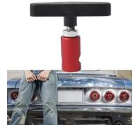 Car Hood Lift Rod Support Clamp, Aluminium Alloy Engine Bonnet Prop Strut Stopper Retainer Tool for Automotive Repair and Maintenance(red)