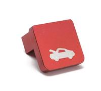 Car Hood release handle Compatible With CR-V 1997 1998 1999 2000 2001 2002 2003 2004 2005 2006 EPSW9611 Bonnet Release Handle Hood Mechanism Lock Actuator Switch(Red)