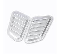 Car Hood Scoop 2Pcs Universal Car Air Flow Intake Hood Scoop Vent Bonnet Cover Decorate Car Bonnet Vents Cover