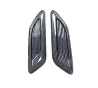 Car Hood Vents for Toyota RAV4 2014-2019,Air Flow Intake Scoop Vent Turbo Auto Bonnet Cover Grille Decorative Exterior Accessories,A4-Side vents carbon fiber