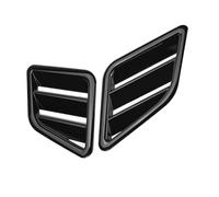 Car Hood vents Grill 2pc Hood Scoop Bonnet Vent Air Intake Cover Compatible With BMW For E39 E46 E53 E90 E92 E93 E60 E61 X5 E70 X6 E71 X1