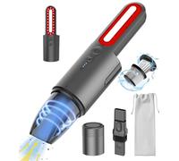 Car Hoovers Cordless Powerful, Hand held Vacuum Hoover with LED Lights, Portable Handheld 9000PA 100W 12V Car Vacuum Cleaner, Small Hoover for Car Kitchen and Pet Hairs