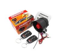 Car Horn Siren Alarm For 12V DC Car, Universal Car Alarm Security Protection System with 2 Remote Controls,Anti-theft Device,7-level sensitivity,No Thread Trimmin,Non-Destructive installation(CW-8101)
