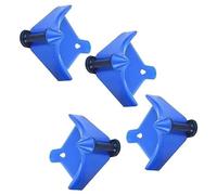 Car Hose Guide, 4pcs Car Wheel Hose Guide, Plastic Car Wash Hose Roller, Car Wheel Hose Slide Rollers Avoid Snagging