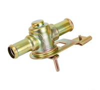 Car Hot Rod Heater Tap Valve 16mm Cable Type Inline, Cable Operated Valve with Pull On/Open Push Off/Closed Control, Suitable for Various Machinery and Engine Applications