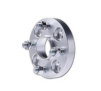 Car Hub Centric Wheel Spacers For Clio For Captur For Megane For Logan For Wind 2 Pieces 1 Pair Wheel Spacers Adapters PCD 4x100 CB 60.1(Silver 15mm)