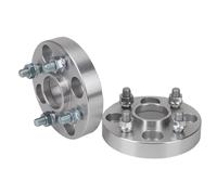 Car Hub Spacers For Kia K2 For Picanto For Ruiou 2Pieces PCD M12x1.5 4x100 Center Hole 54.1mm Wheel Forged Spacers Adapter(2Piece 45mm Silver)