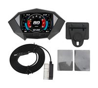 Car HUD Digital Speedometer HD TFT LCD Screen with Slope Meter and Overspeed Alarm for Vehicles Plug and Play