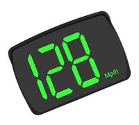 Car HUD Display - Real Time GPS Speedometer, Multifunction Windscreen Projection, Compact Overlay On The Instrument Panel, Clear Digital Display Interface | For Truck Taxi Racing