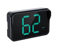 Car HUD Headup Display, KMH MPH Large LED Font Plug- And Play GPS Digital Speedometer Built-in Sunshade For Car Truck SUV Motorcycle(A)