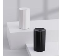 Car Humidifier and Aroma Diffuser, 100ml USB For Essential Oil Diffuser with Multi Color LED Light Feature (White)