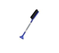 Car Ice Scraper, Snow Brush for Car Windscreen - Telescopic Snow Brush, With Foam Handle, Removable, Durable, for Cars, Trucks, RVs, Windshield Winterre (Blue)