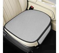 Car Ice Silk Seat Cushion, Compatible with Audi A4L A6L A7L A8L, Front Chair Breathable Cover Anti Slip Protector Mat Pad,4-Grey