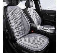 Car Ice Silk Seat Cushion for Hyundai Matrix 2001-2010, Breathable Convex Design Front Seat Protector Pads Interior Accessories,Grey Front Set x2