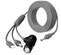 Car Ignition Adapter Cable, Charger Cable | 100W Multifunctional Charger,Outdoor Plug and Play Accessories, Device Supply Cables for Cam