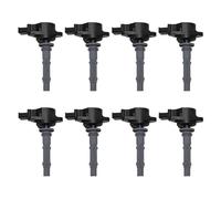 Car Ignition Coil, Coil Pack Set Ignition Coil Pack 8Pcs 4-Pin, For Mercedes, For Benz E280 Ml350 S350 S400 G550 Slk280 Slk350 Ml350 Glk350 Uf535 0001501980 0001502680 19005267