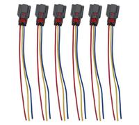 Car Ignition Coil Connector Compatible With For Flex 2013-2019 For Lobo 2015-2020 For Taurus 2013-2016 Car Ignition Coil Connector Harness 2505-484814 UF-646(6Pcs)