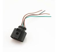 Car Ignition Coil Connector Compatible With TT 2000-2006 For S4 2000-2002 For A6 2000-2004 Car 4 Pin Pressure Boost Pigtail Plug Accessories 1J0973704