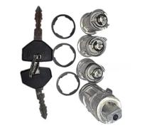 Car Ignition Key Switch Lock Cylinder With Two Key Repair Kit Compatible With Jeep For Wrangler TJ 1998-2001 703719C Ignition Lock Barrel