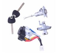 Car Ignition Switch Lock Barrel Starter Switch Wit 1 Set Car Full Lock Cylinder Key Ignition Start Barrel Left Door Trunk Fit For Hyundai Sonata 8 Car Accessories Ignition Lock Starter Switch With Ke